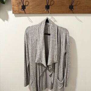 Athleta Light Gray Women's Drape Cardigan